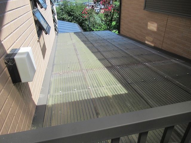 甲州市　外壁現場調査